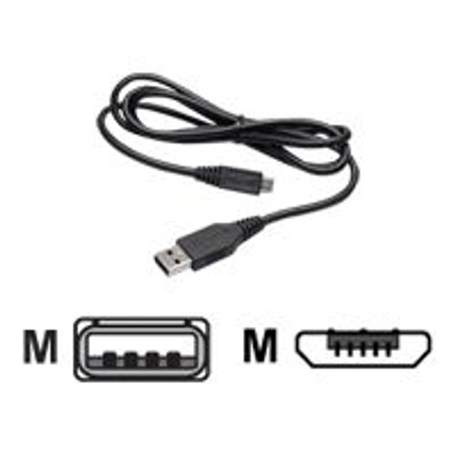 DATA CABLE micro USB pour téléphone SAMSUNG Coloris noir