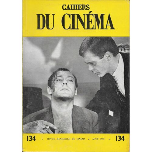 Cahiers Du Cinema N°134 Du 01-08-1962