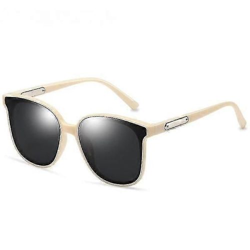 Lunettes de soleil rondes tendance pour femmes et hommes, surdimensionnées, vintage - goldxq-sg524