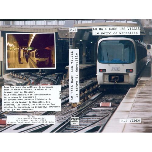 Dvd Métro & Tramway De Marseille