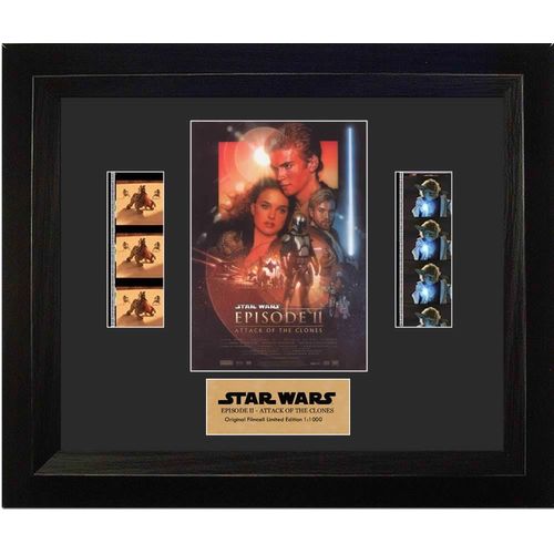 Star Wars Cadre  Framed Film Cell  Attack Of The Clones