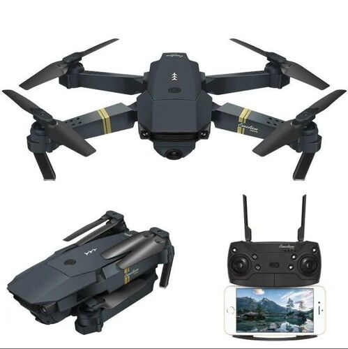 Drone Quadricoptère Rtf Eachine E58 Wifi Fpv Avec Caméra Grand Angle Hd Mode De Maintien Élevé Bras Pliable Vs Visuo Xs809hw Jjrc H37-Ofeli-Eachine
