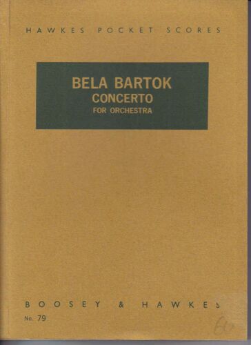Bela Bartok: Concerto For Orchestra