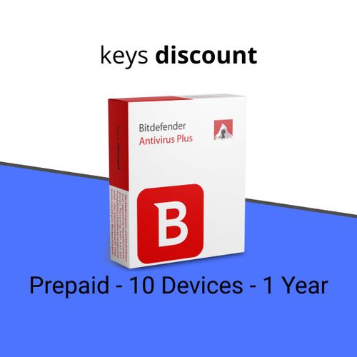 Bitdefender Antivirus Plus (10 Appareils - 1 An)