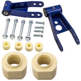Lift Shackle Kit Front 3'' Rear 2 In For Jeep Cherokee Xj 84-01 Spring Spacers