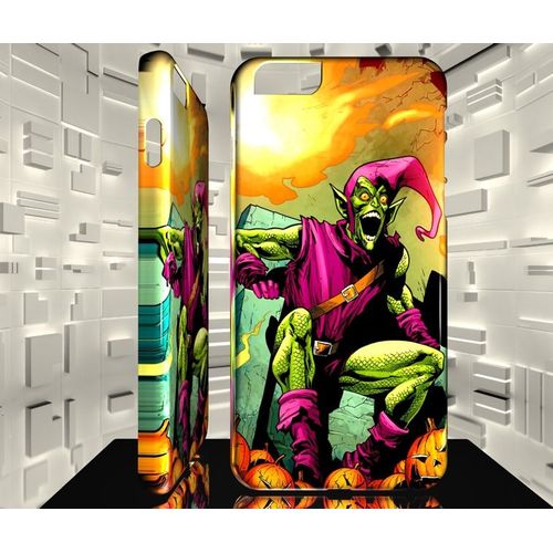 Coque Compatible Pour Iphone Se 2020 Bouffon Vert Green Goblin Comics 02