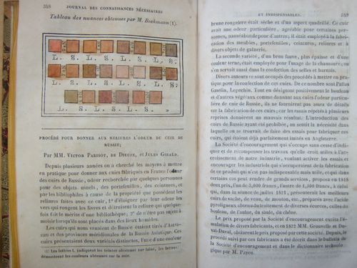 Journal Des Connaissances Nécessaires Et Indispensables Aux Industriels, Aux Manufacturiers, Aux Commerçants Et Aux Gens Du Monde. Première Et Deuxiè