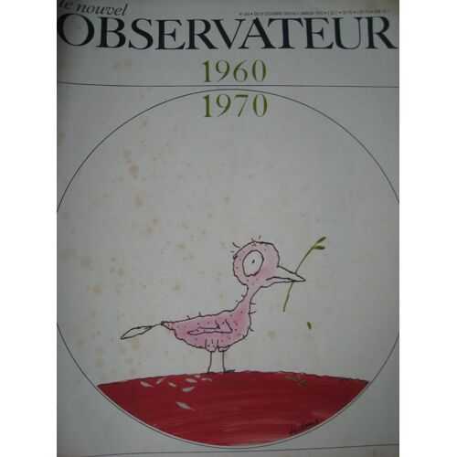 Le Nouvel Observateur Du 29 12 1969  N° 268 : 1960 - 1970