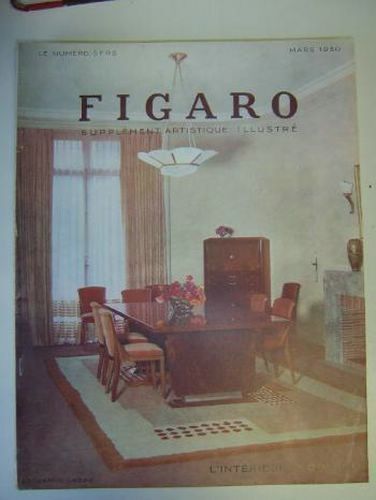 Figaro. Supplément Artistique Illustré. Revue Mensuelle. Mars 1930