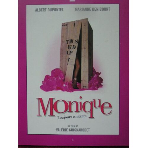 Monique - Dp N° 1 : Dossier De Presse - Albert Dupontel - Marianne Denicourt - 2002