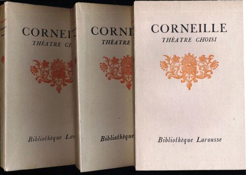 Théâtre Choisi Illustré. Notices Et Annotations Par Henri Clouard. 3 Tomes En Un Seul Volume