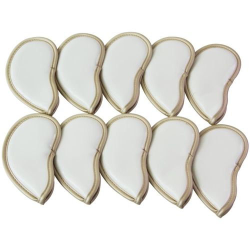 Couvre Chef En Cuir Pu, 10 Pièces, En Forme De Coeur, Pour Club De Golf, Putter, 3 P