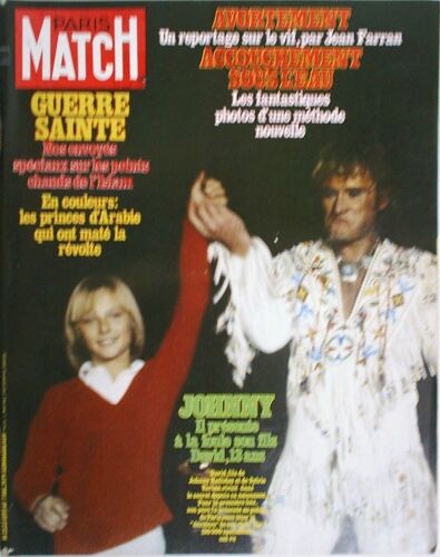 Paris Match  N° 1593 : Johnny & David Hallyday Véronique Jannot Simone Del Duca Thibaud D'orleans Diane Dufresne Konrad Lorenz Maria Schneider