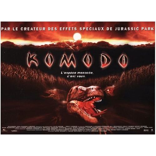 Komodo. Epouvante - Horreur.  N° 0 : Dossier Presse + Cliché De Michael Lantieri Avec Billy Burke, Kevin Zegers, Paul Gleeson. 7cine7