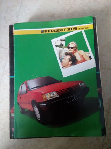 Brochure Peugeot 205