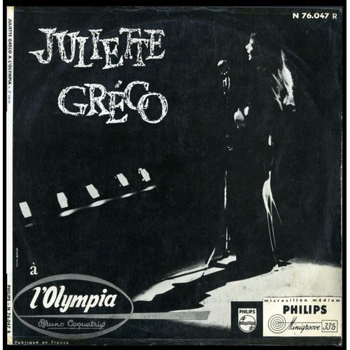 Juliette  Gréco  A  L'olympia