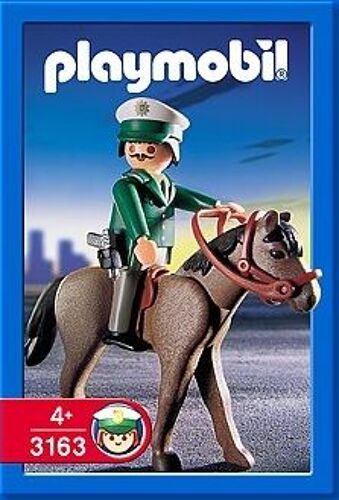 Playmobil 3163 : Policier À Cheval