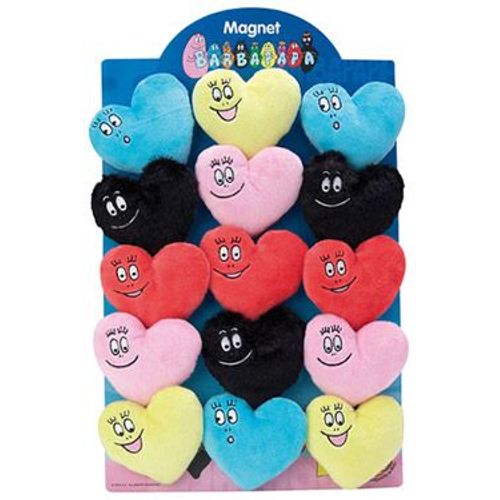 Barbapapa Peluches Magnets 8 Cm - Different Coloris