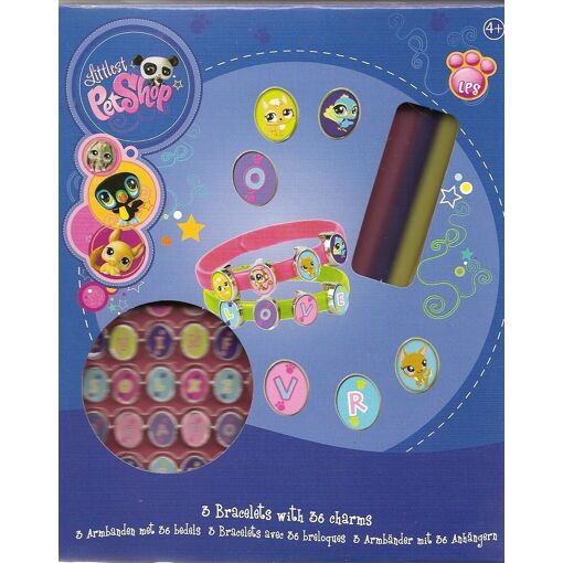 Figurine Littlest Pet Shop Chien Caniche 561 Hasbro - Occasion - Jouet Collection