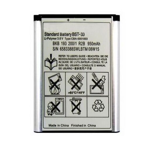 Batterie Pour Sony Ericsson K660i Bst-33