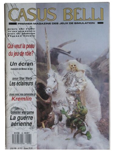 Casus Belli, 1er Magazine Des Jeux De Simulation  N° 48 : Un Écran Modulaire De Meneur De Jeu - Pour Star Wars : Les Éclaireurs - Kremlin - La Guerre Aérienne