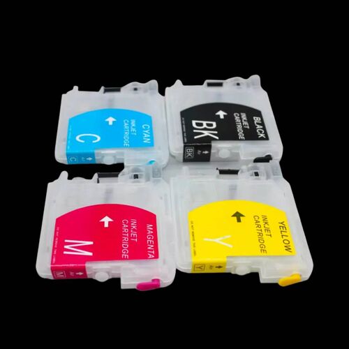 Cartouche d'encre rechargeable vide LC38 LC39 LC980 lc60 LC985 LC1100, pour Brother DCP-145C J125 J315W J515W MFC J415W J615 J615W