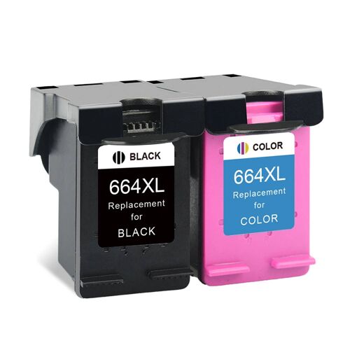664XL cartouche d'encre de remplacement pour imprimante HP 664 HP664 XL Deskjet 1115 2135 3635 2138 3636 3638 4535 4536 4538 46752 Pcs