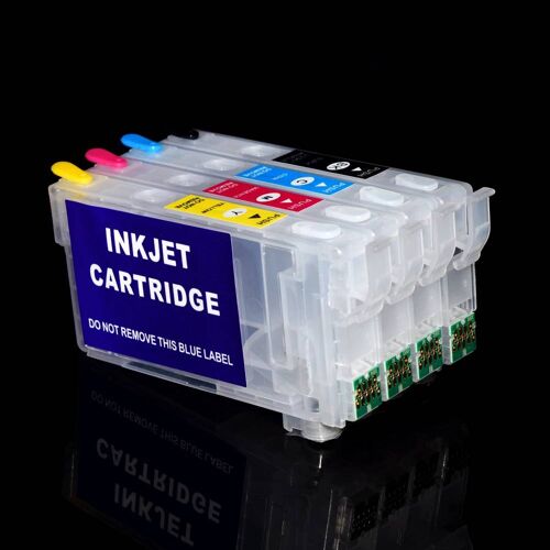 Recharge de cartouche d'encre dans la puce pour imprimante Epson, Europe 405, 405XL, WF 3820, 3825, 4820, 4825, 4830, 7830, 7835, 7840405xl Cartridge