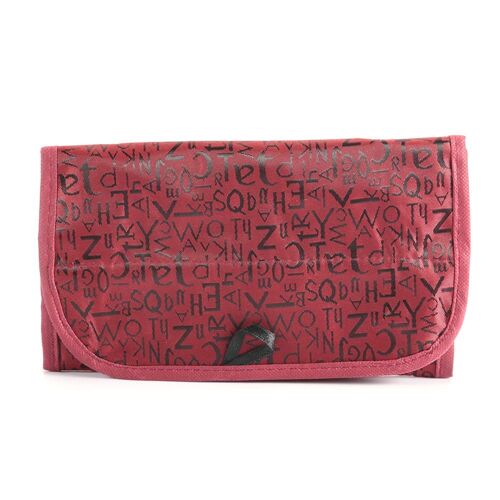 Travel Vanity Necessaries Women Beauty Toiletry Kit Make Up Makeup Cosmetic Bag Organizer Case Pouch Purse, Rouge