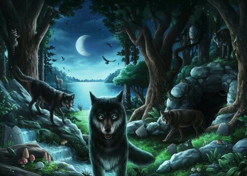 Puzzle 759 Pièces Exit Puzzle - Histoires De Loups
