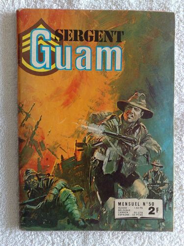 Sergent Guam  N° 50 : (Mensuel Du 1er Trimestre 1977)