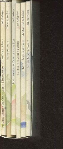 Ensemble De 6 Ouvrages En Sous Emboîtage- Le Lais, Le Testament Par François Villon (Extraits)- Toi, Tu Écris La Musique (Préface De Michel Suffran) Par Christian Jean Dit Cazaux-La Divine Comédie, L(...)