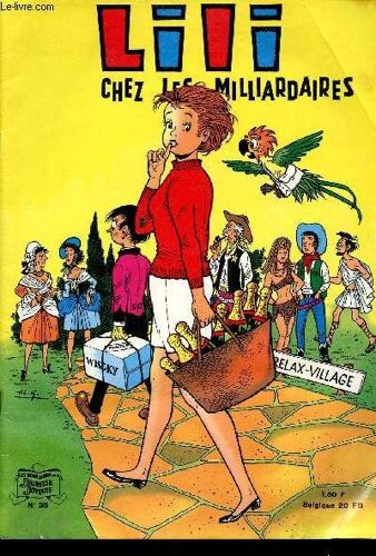 Espiègle Lili N°38 - Chez Les Milliardaires / Collection Jeunesse Joyeuse