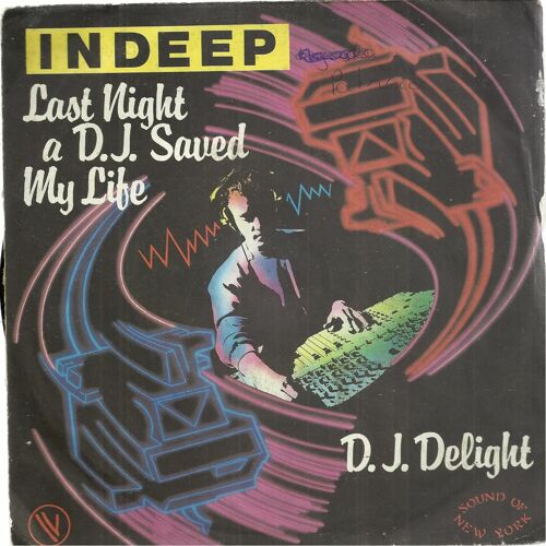 Last Night A D.J. Saved My Life (Mike Cleveland) 4'17 / D.J. Delight (Mike Cleveland) 3'59