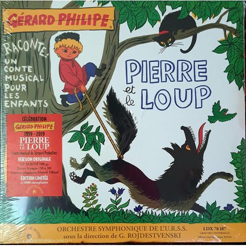Edition Limitée 1000 Exemplaires Celebration Gerard Philipe 1959/2019 : Pierre Et Le Loup