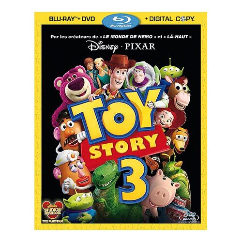Toy Story 3 - Combo Blu-Ray + Dvd + Copie Digitale