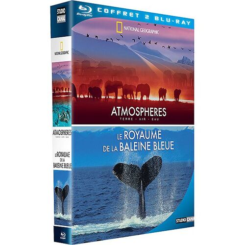 National Geographic - Atmosphères + Le Royaume De La Baleine Bleue - Pack - Blu-Ray