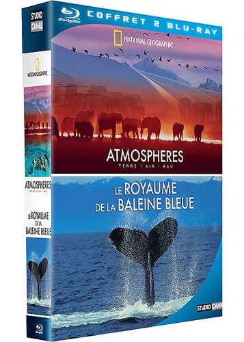 National Geographic - Atmosphères + Le Royaume De La Baleine Bleue - Pack - Blu-Ray