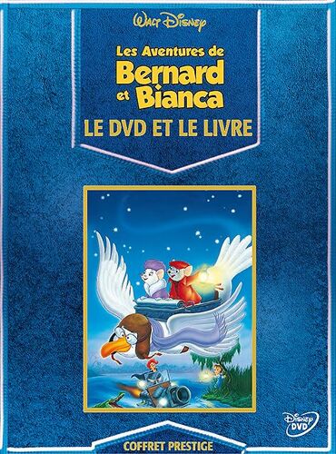 Les Aventures De Bernard Et Bianca - Coffret Prestige - Le Dvd Et Le Livre