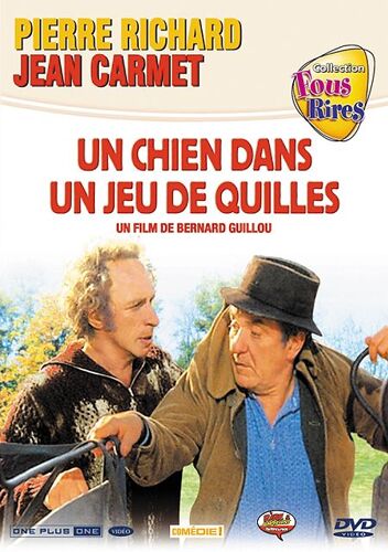 Un Chien Dans Un Jeu De Quilles