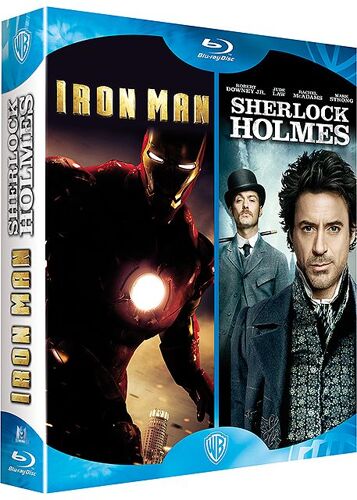 Iron Man + Sherlock Holmes - Pack - Blu-Ray