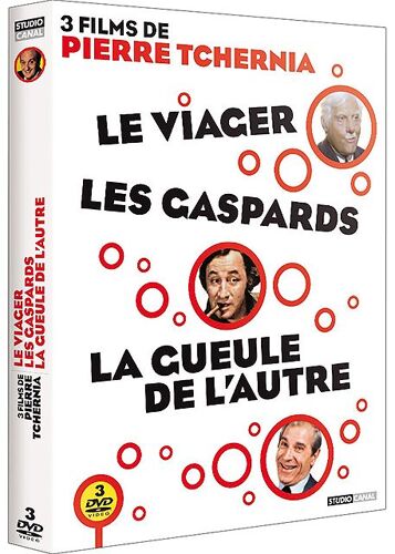 3 Films De Pierre Tchernia - Le Viager + Les Gaspards + La Gueule De L'autre - Pack