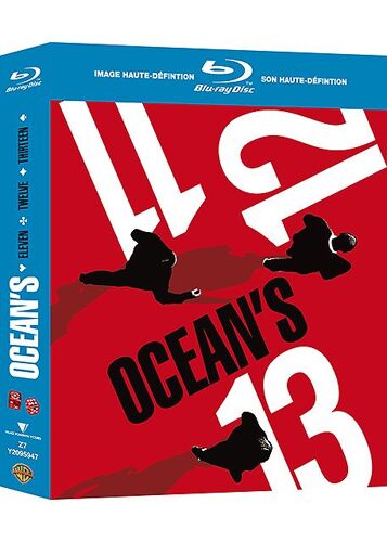 Ocean's Trilogy - Ocean's Eleven + Ocean's Twelve + Ocean's Thirteen - Blu-Ray
