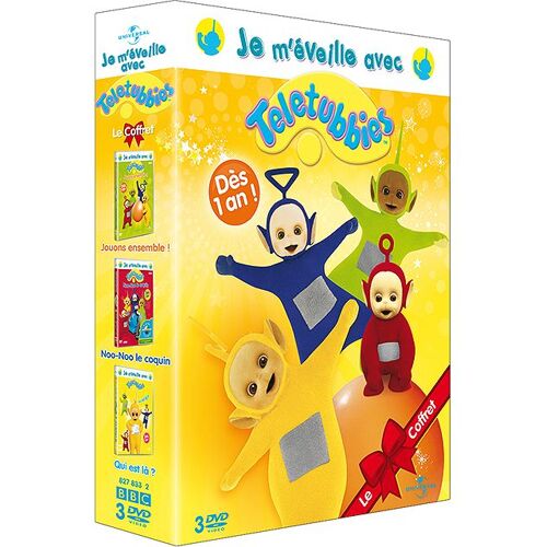 Je M'éveille Avec Teletubbies - Coffret - Jouons Ensemble ! + Noo-Noo Le Coquin + Qui Est Là ?