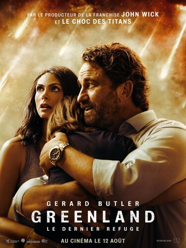Greenland - Le Dernier Refuge (Greenland) - Véritable Affiche De Cinéma Pliée - Format 40x60 Cm - De Roman Waugh Avec Gerard Butler, Morena Baccarin, Roger Dale Floyd - 2020