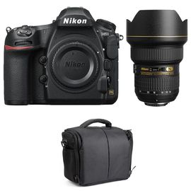 Nikon D850 + 14-24mm f/2.8G ED + Sac | Garantie 2 ans