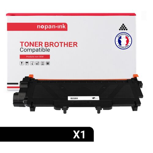NOPAN-INK - Toner x1 - TN-2320XL (TN 2320 XL) - Compatible pour Brother HL-L2300D/L2305W/L2320D/L2340DW/L2360DN/L2360DW/L2365DW/L238