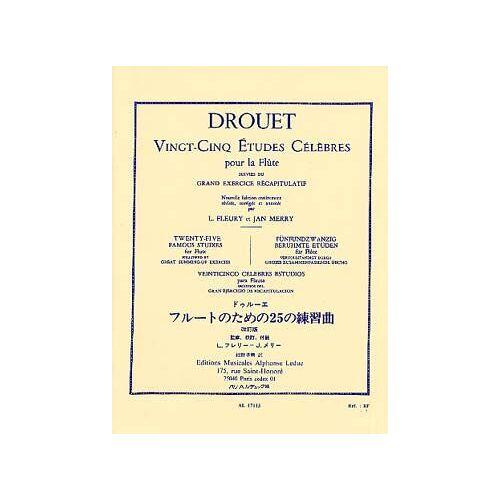 25 Etudes Célèbres Flûte