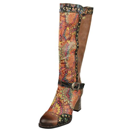 Bottines Laura Vita Maeleo Femme - Cuir Marron - 37