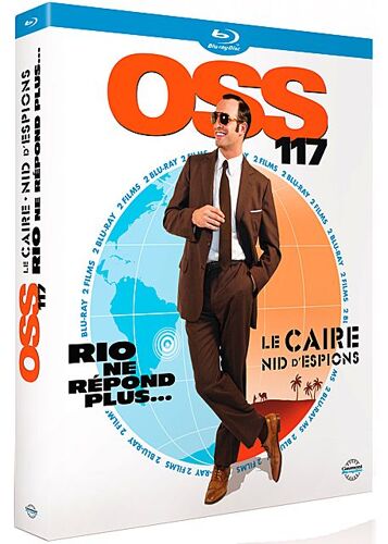 Oss 117 - Le Caire, Nid D'espions + Oss 117 - Rio Ne Répond Plus - Blu-Ray